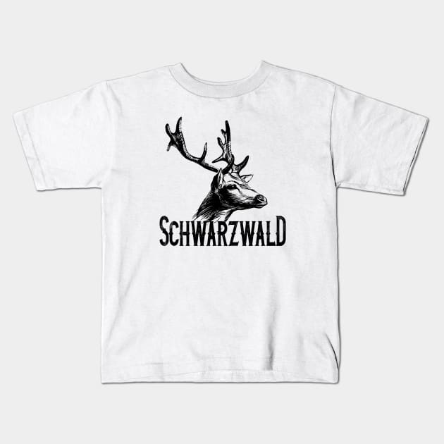 Schwarzwald Schwaben Heimat Kids T-Shirt by Foxxy Merch